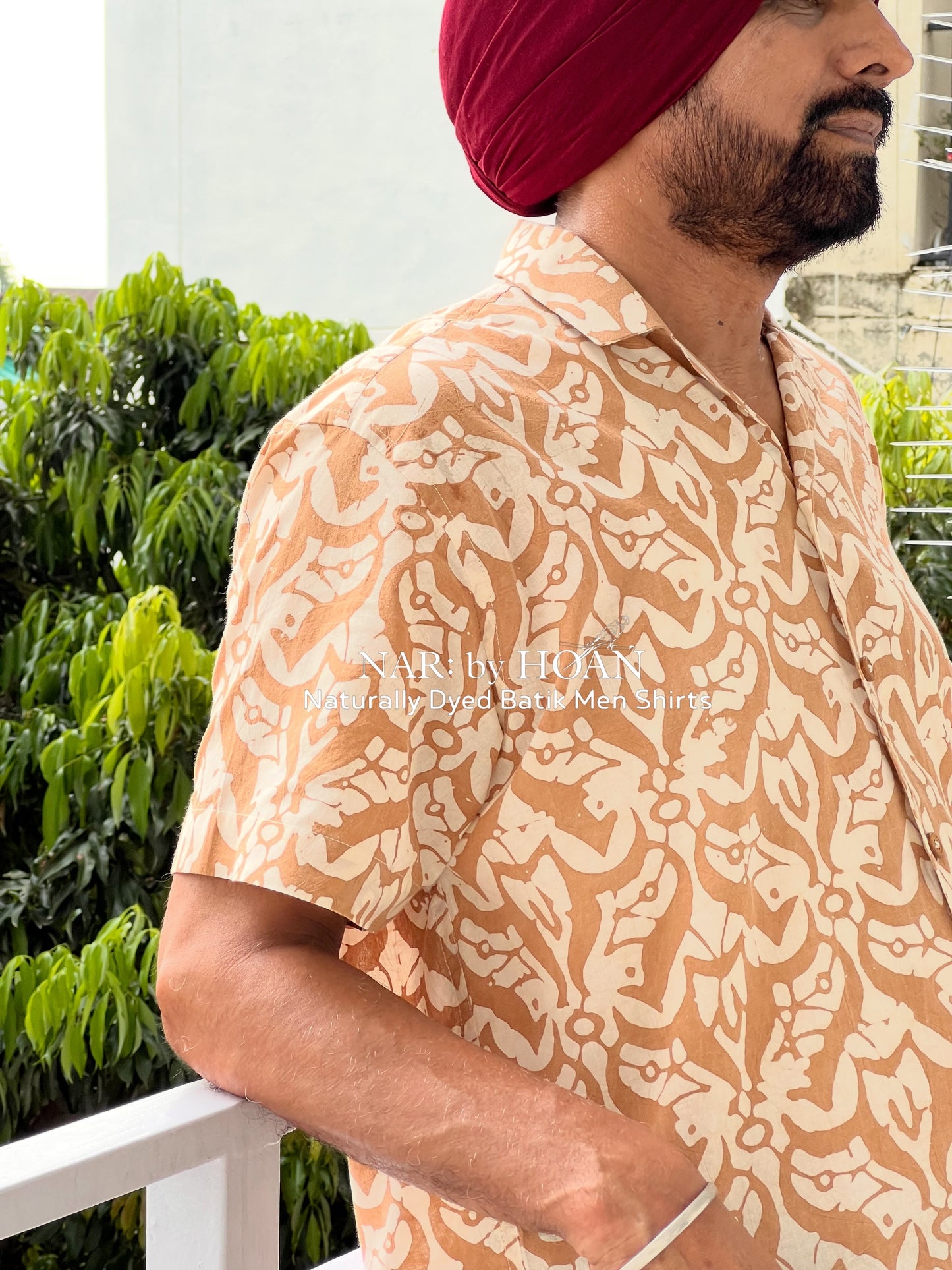 GIRI Naturally Dyed Batik Shirt - COMFORT FIT - HOAN