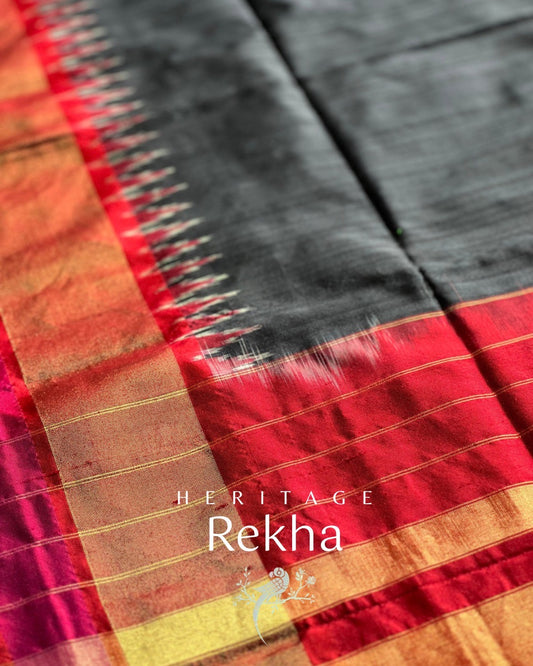 Rekha Heritage Pochampally Ikat Silk Dupatta