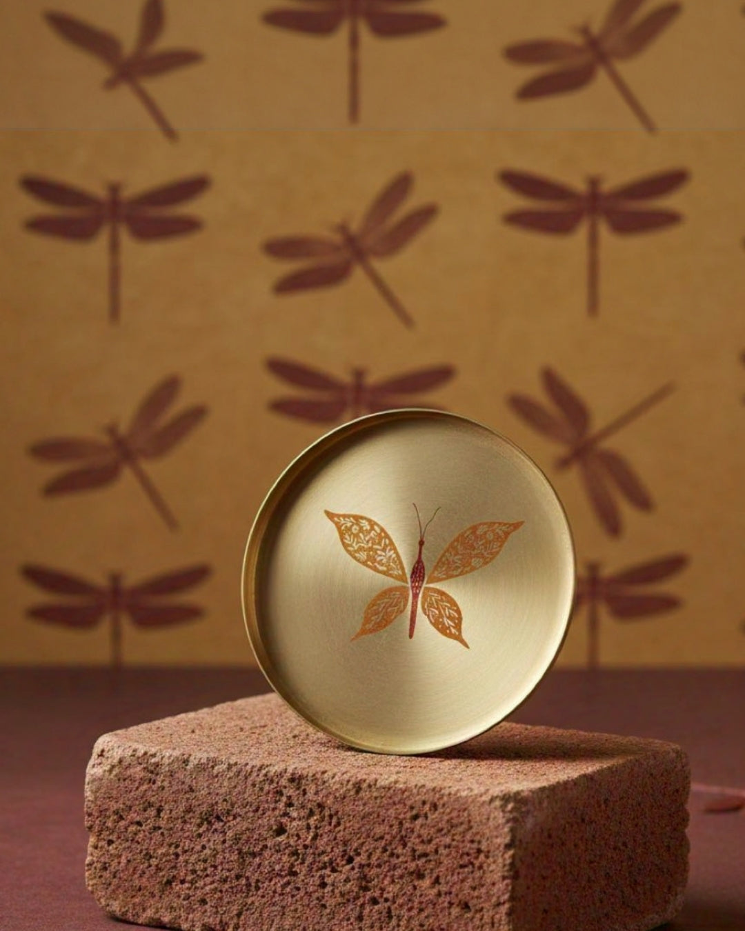 Ketu -  Brass Coaster - House of Amayra
