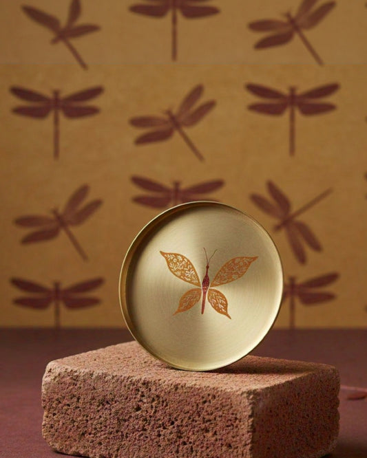 Ketu -  Brass Coaster - House of Amayra