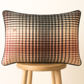 Kala Cotton Weave Cushion Cover – Handwoven12x18 Lumbar by Bloc à Main
