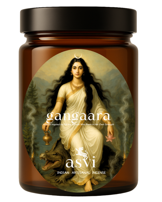 Gangaara - Women of Mythology Incense Cones - Asvi Incense - 30 cones - 100% Organic Essential Oils