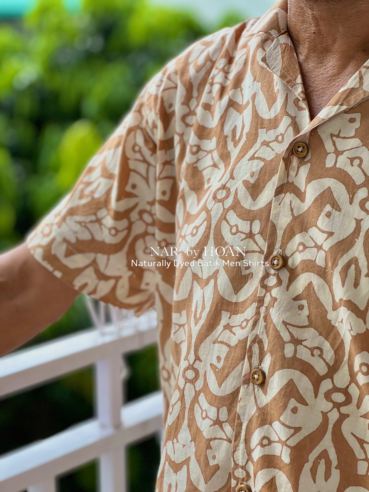 GIRI Naturally Dyed Batik Shirt - COMFORT FIT - HOAN