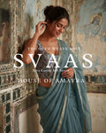 Megh Kota Cotton Silk with Raw Silk Ikat Blouse - Summer Saree - House of Amayra