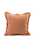 Plain Coral Cushion Cover - 18X18 inch - House of Amayra