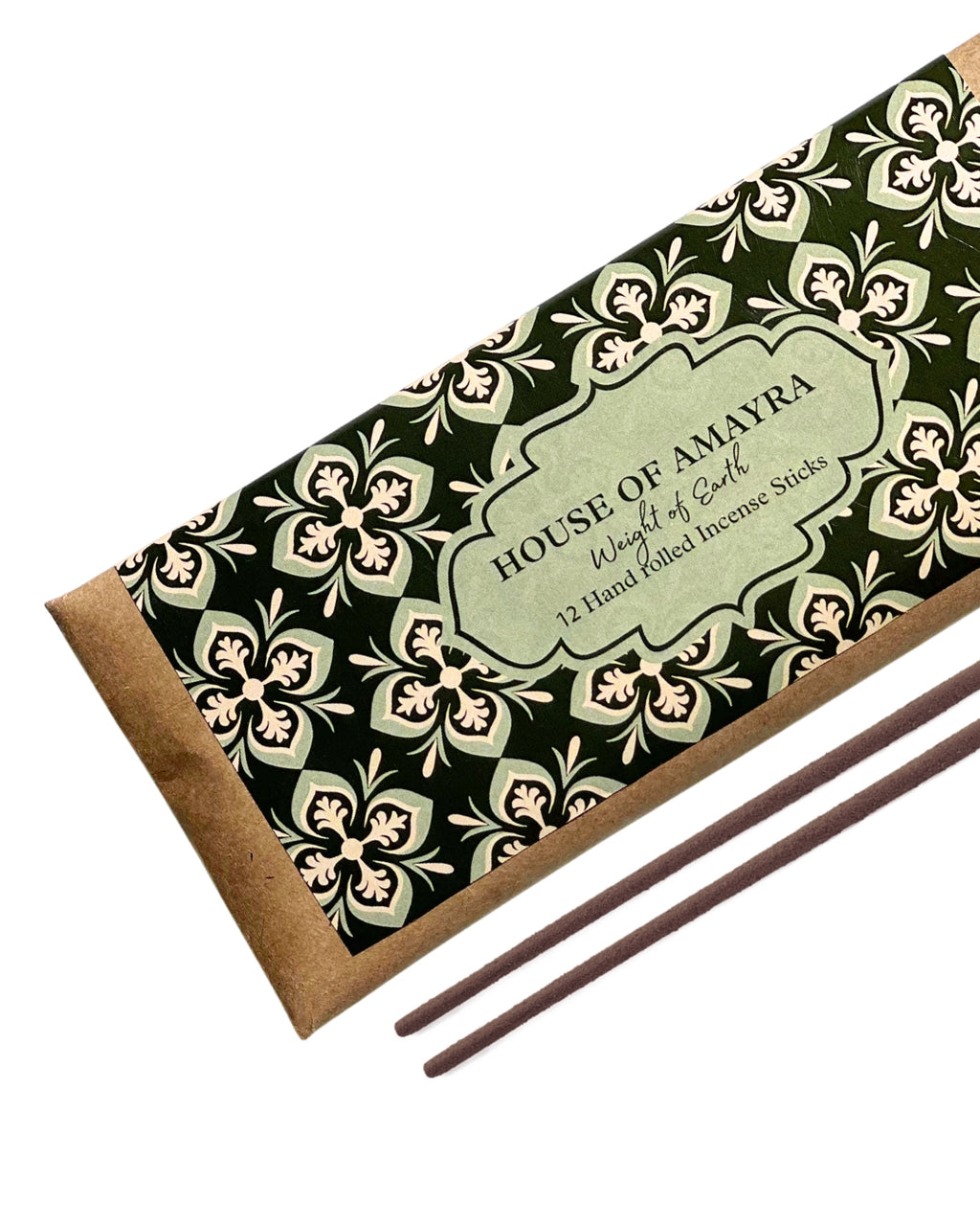 Weight of Earth Incense Sticks - Vetiver - House of Amayra - 12 Sticks