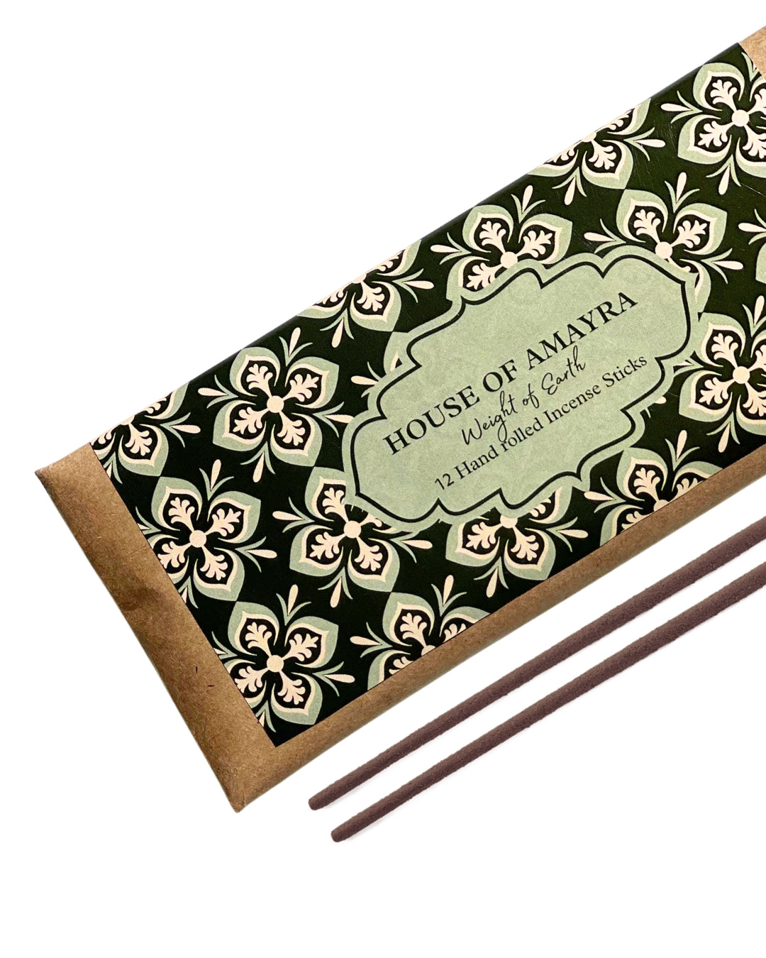 Weight of Earth Incense Sticks - Vetiver - House of Amayra - 12 Sticks