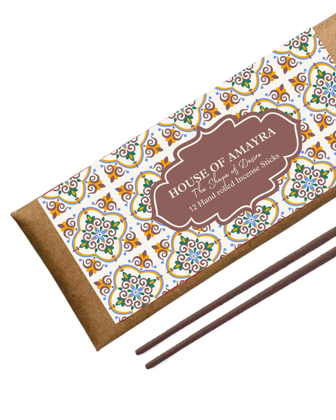 Shape of Desire Incense Sticks - Patchouli - House of Amayra - 12 Sticks