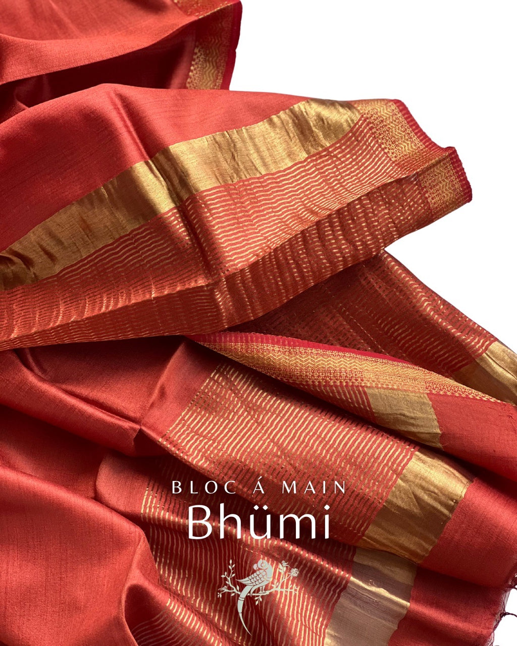 Bhümi Kosa Silk Dupatta - Silk Mark Certified - Asvi Atelier