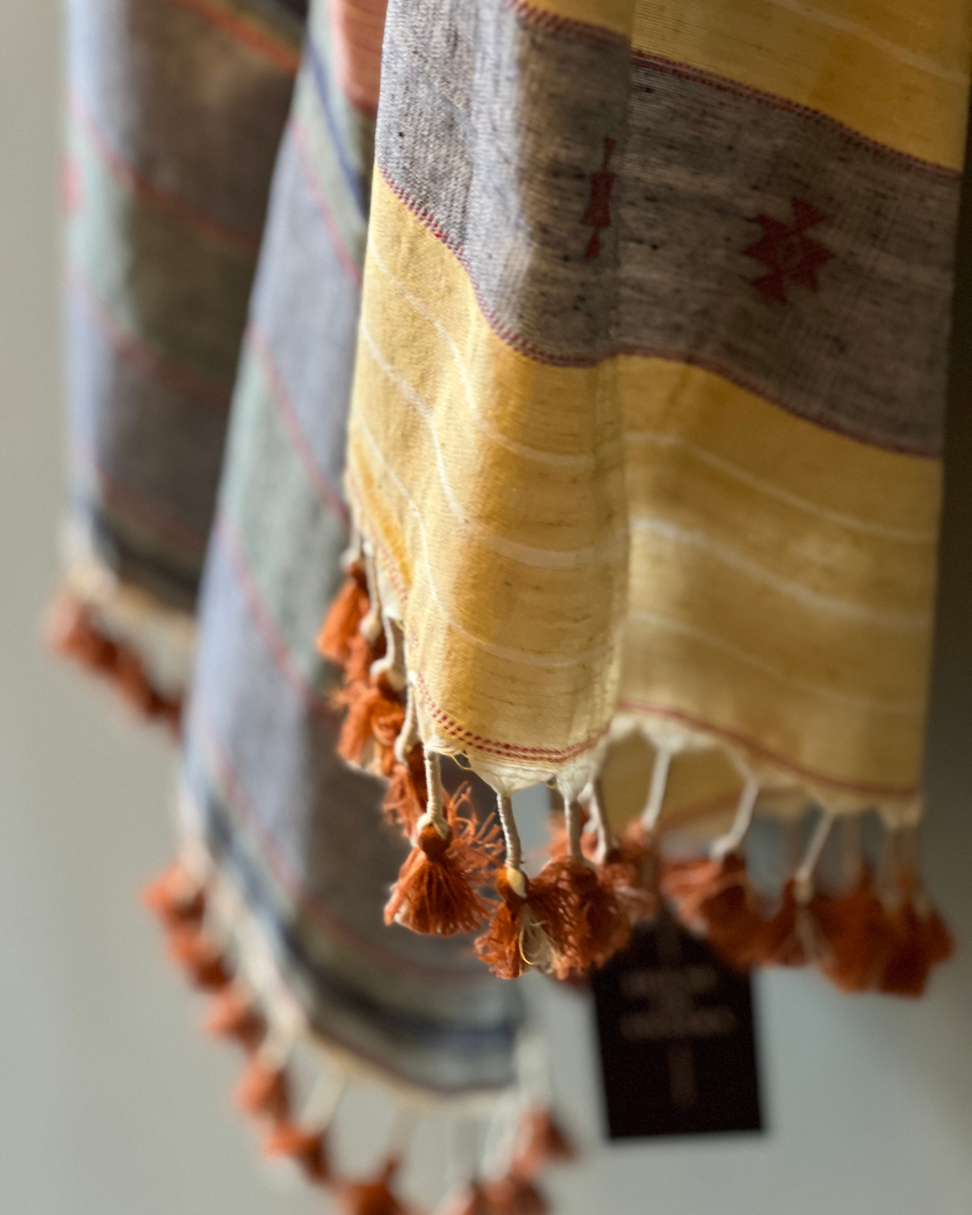 Vrinda Kala Cotton Bhujodi Weave Stole DESIGNER EDIT - HOAN