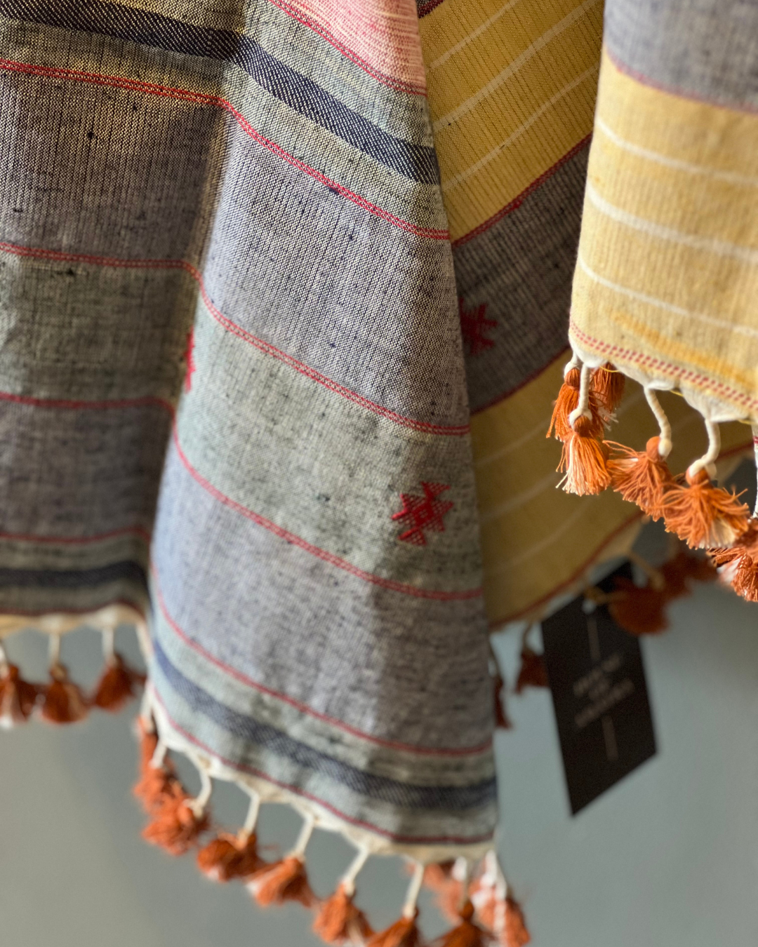 Vrinda Kala Cotton Bhujodi Weave Stole DESIGNER EDIT - HOAN