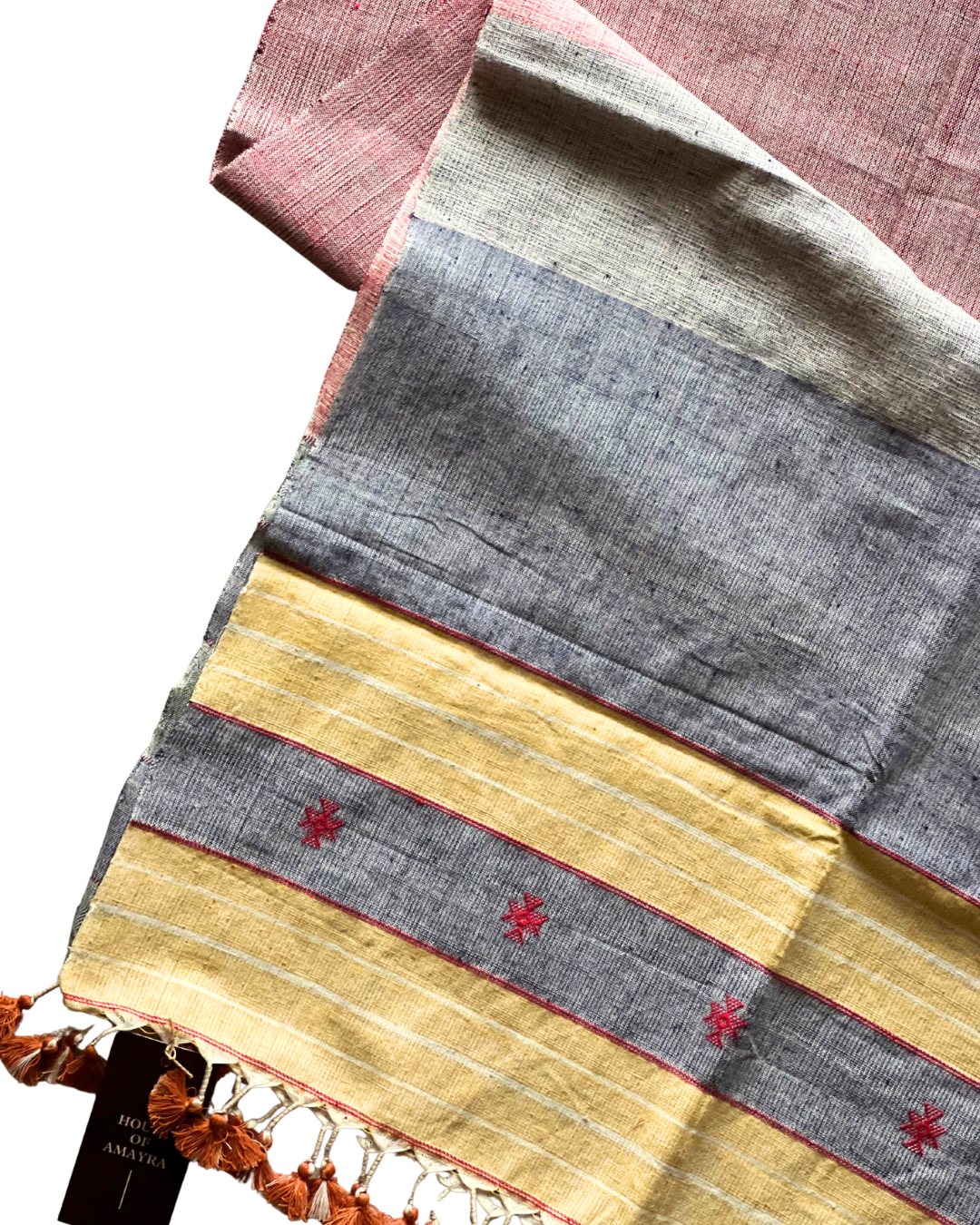 Vrinda Kala Cotton Bhujodi Weave Stole DESIGNER EDIT - HOAN