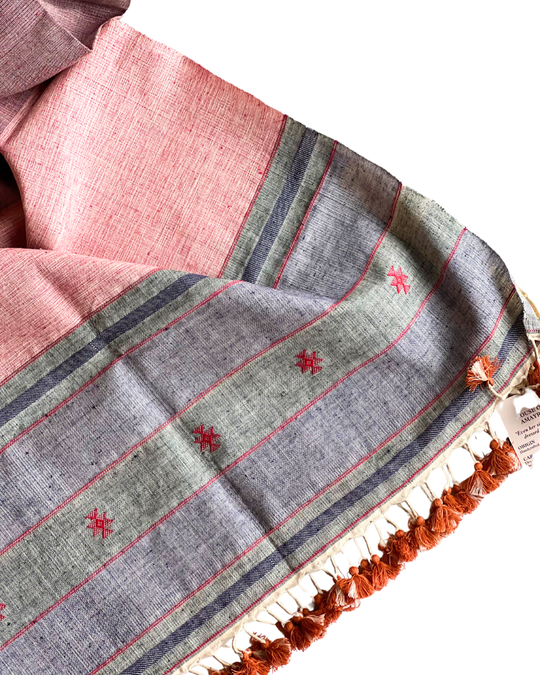 Vrinda Kala Cotton Bhujodi Weave Stole DESIGNER EDIT - HOAN