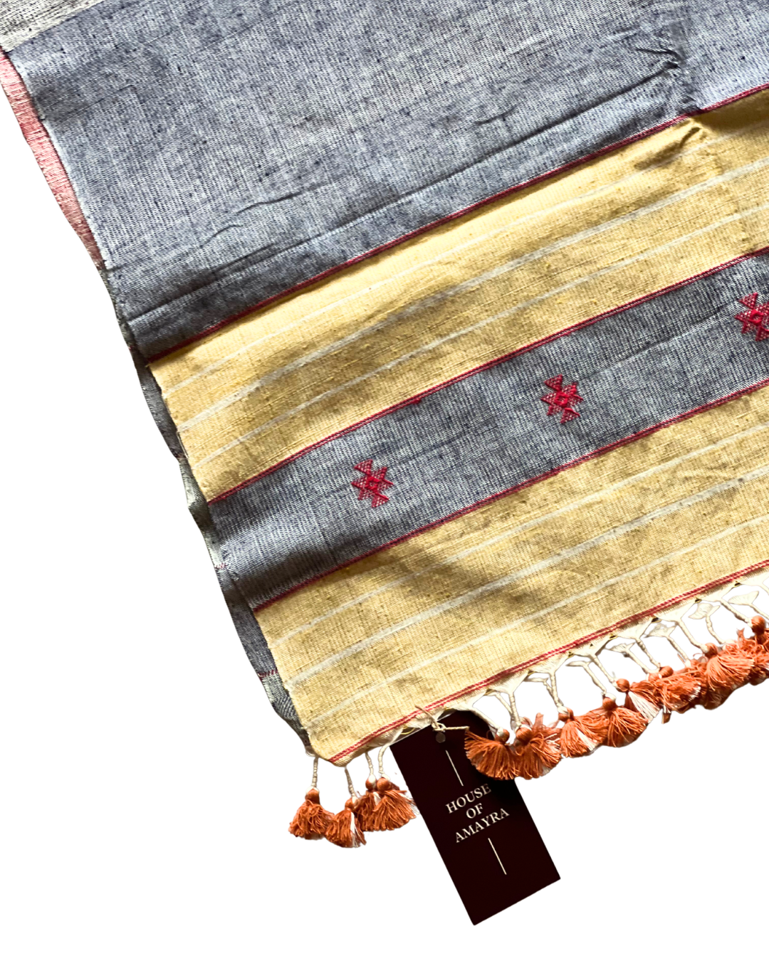 Vrinda Kala Cotton Bhujodi Weave Stole DESIGNER EDIT - HOAN