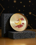 Chandra (The Moon) -  Brass Coaster - House of Amayra