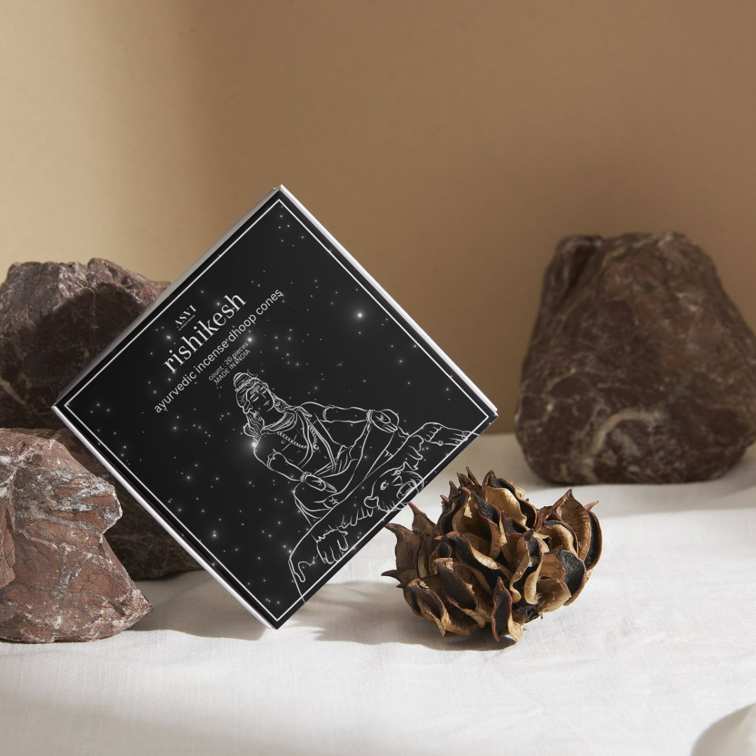 Rishikesh Ayurvedic Incense Cones - Set of 20 cones