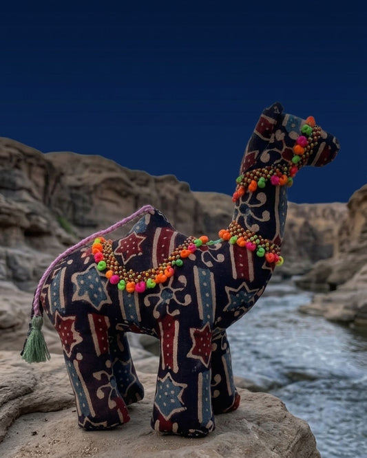 Kutchie - The Handcrafted Ajrakh Camel - HOAN