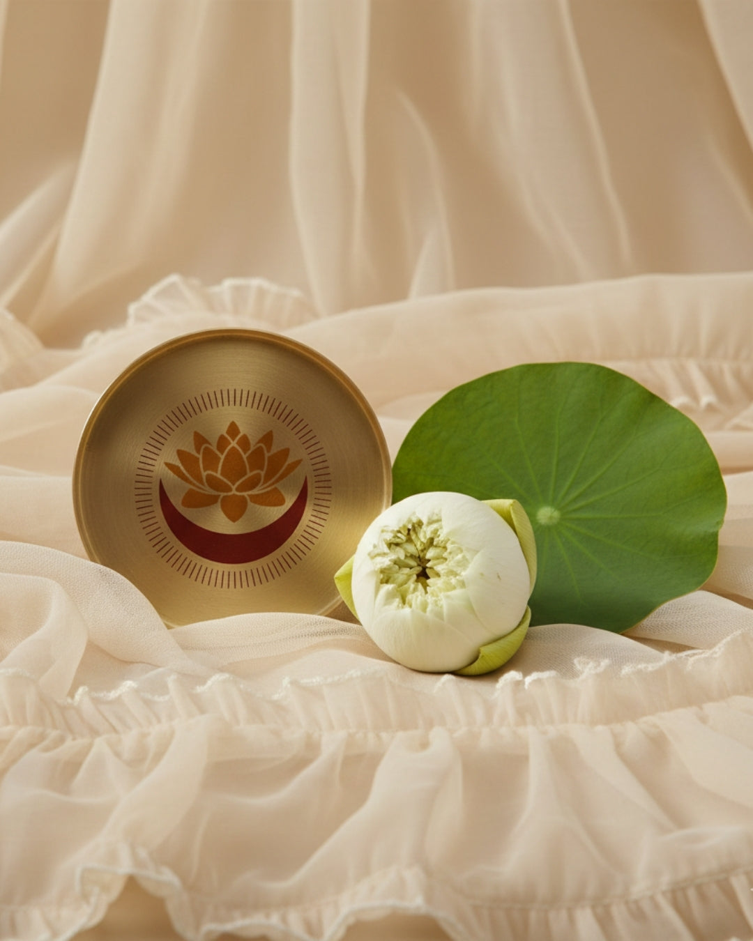 Jupiter (Guru) -  Brass Coaster - House of Amayra