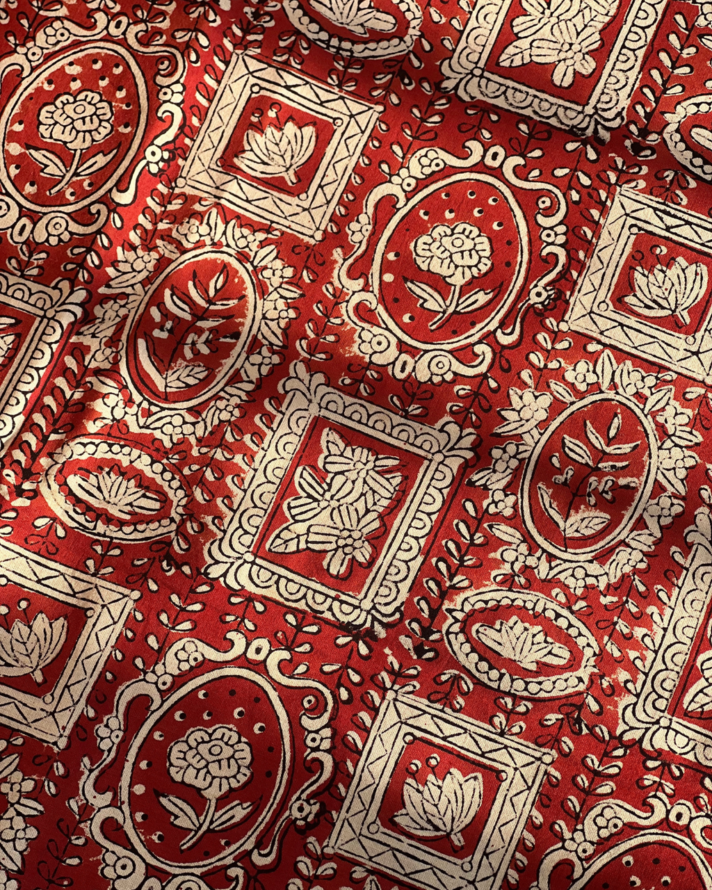 Amara Ajrakh Fabric - Yardage by Asvi Atelier - House of Amayra