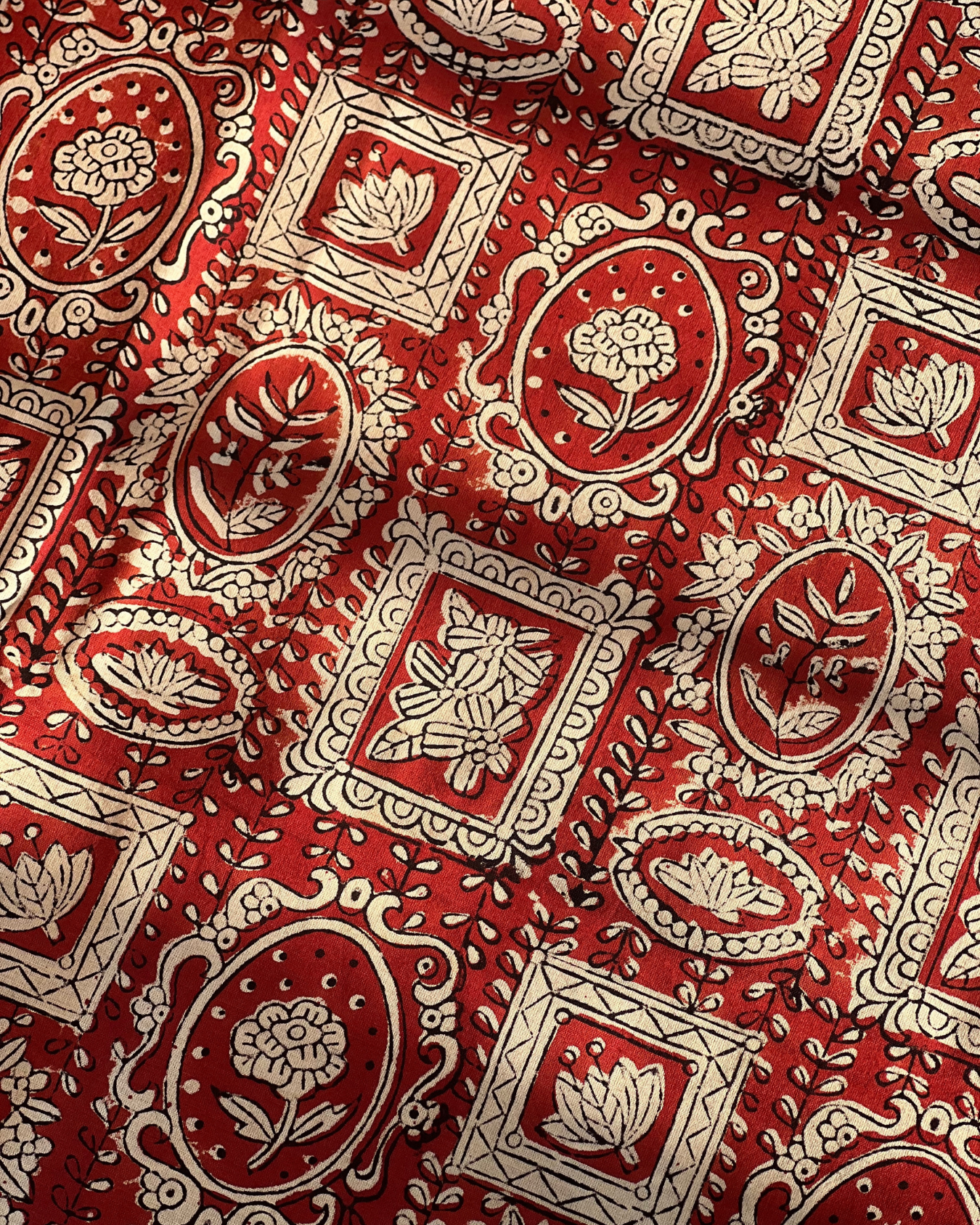 Amara Ajrakh Fabric - Yardage by Asvi Atelier - House of Amayra