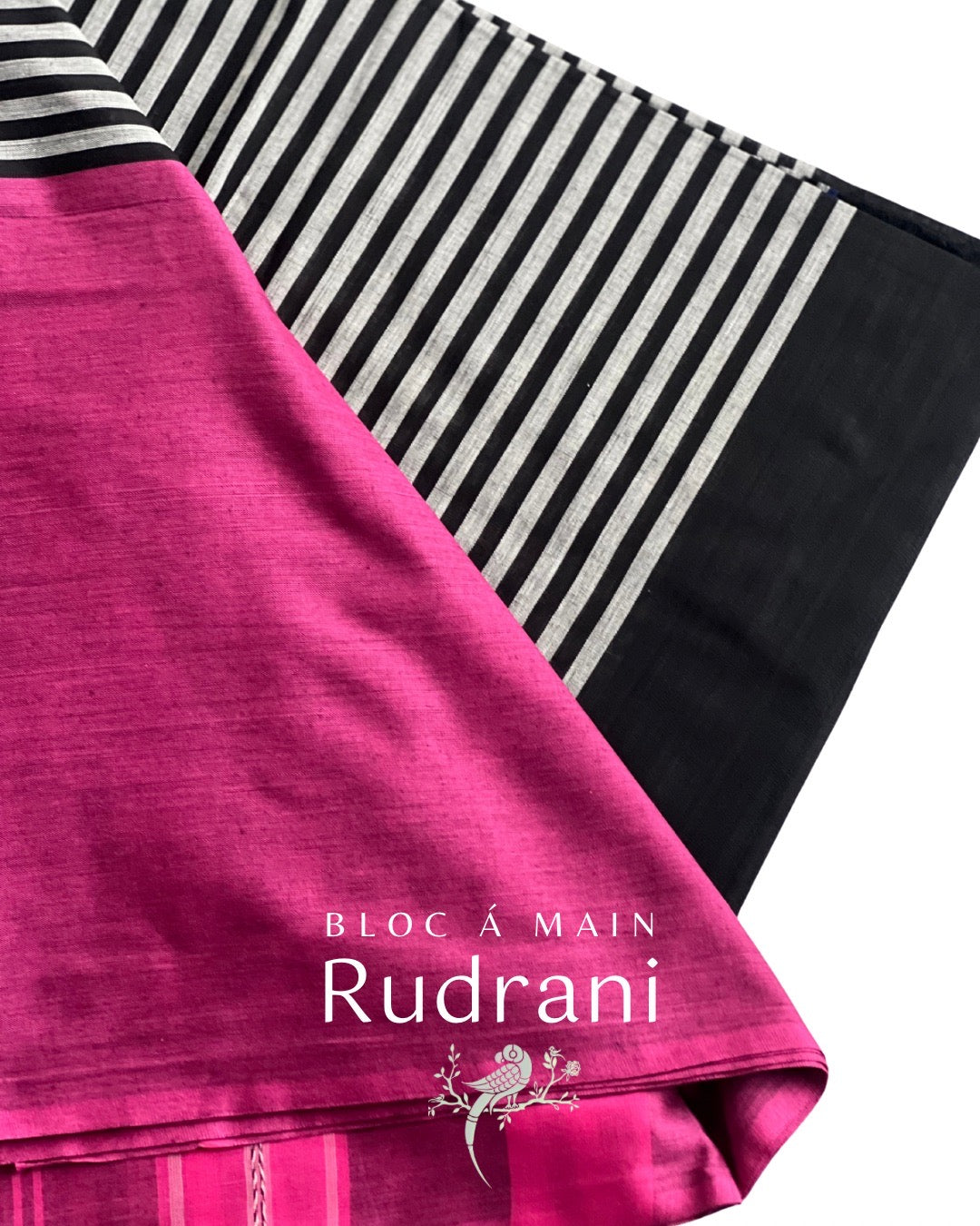 Rudrani Begumpuri Cotton Saree by Asvi Atelier