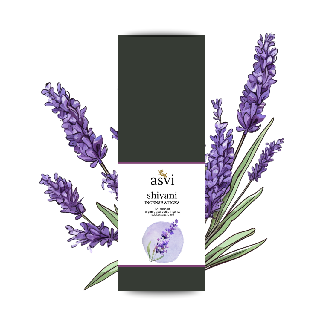 Shivani - Organic Therapeutic Lavender & Turmeric Incense Stick