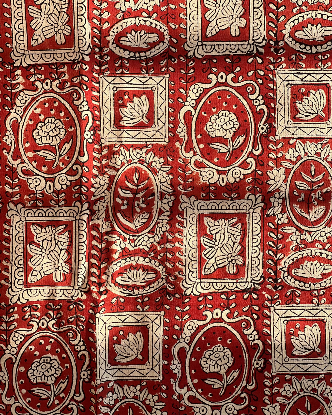 Amara Ajrakh Fabric - Yardage by Asvi Atelier - House of Amayra