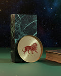 Mercury (Budh) -  Brass Coaster - House of Amayra