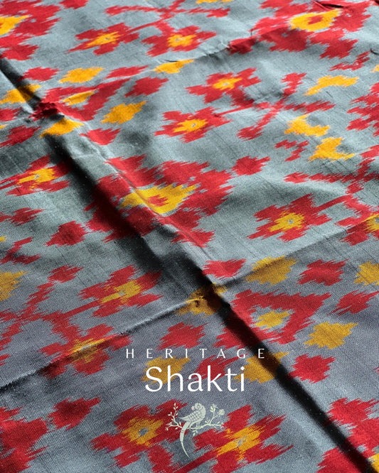 Shakti Heritage Pochampally Ikat Silk Dupatta