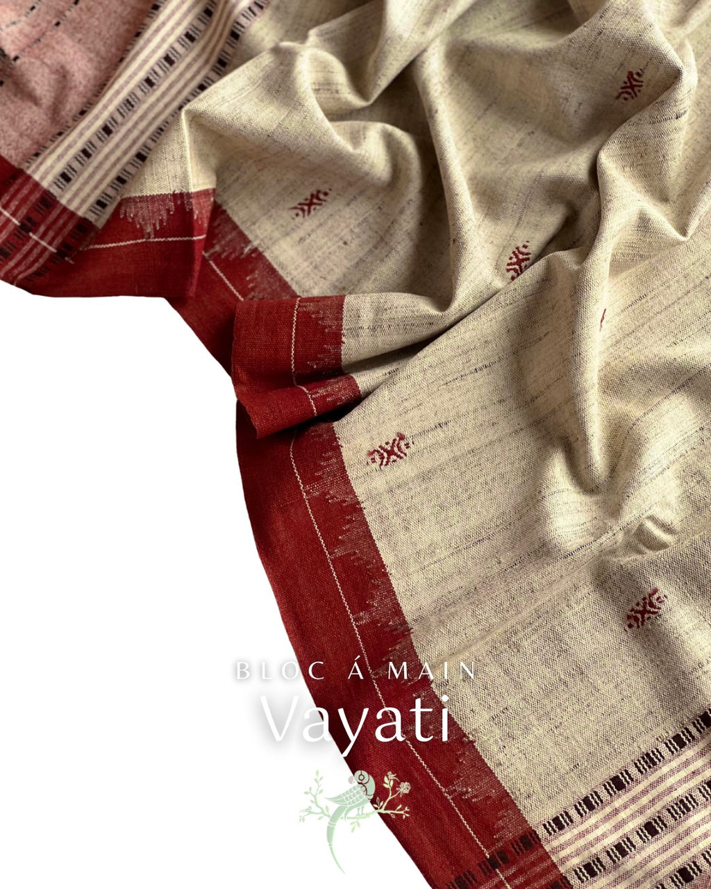 Vayati Kosa Silk Weave - Stole - Asvi Atelier - Silk Mark Certified