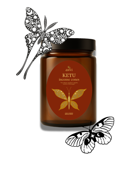 Guide Celestia -  Asvi Incense - 30 cones - 100% Organic Essential Oils