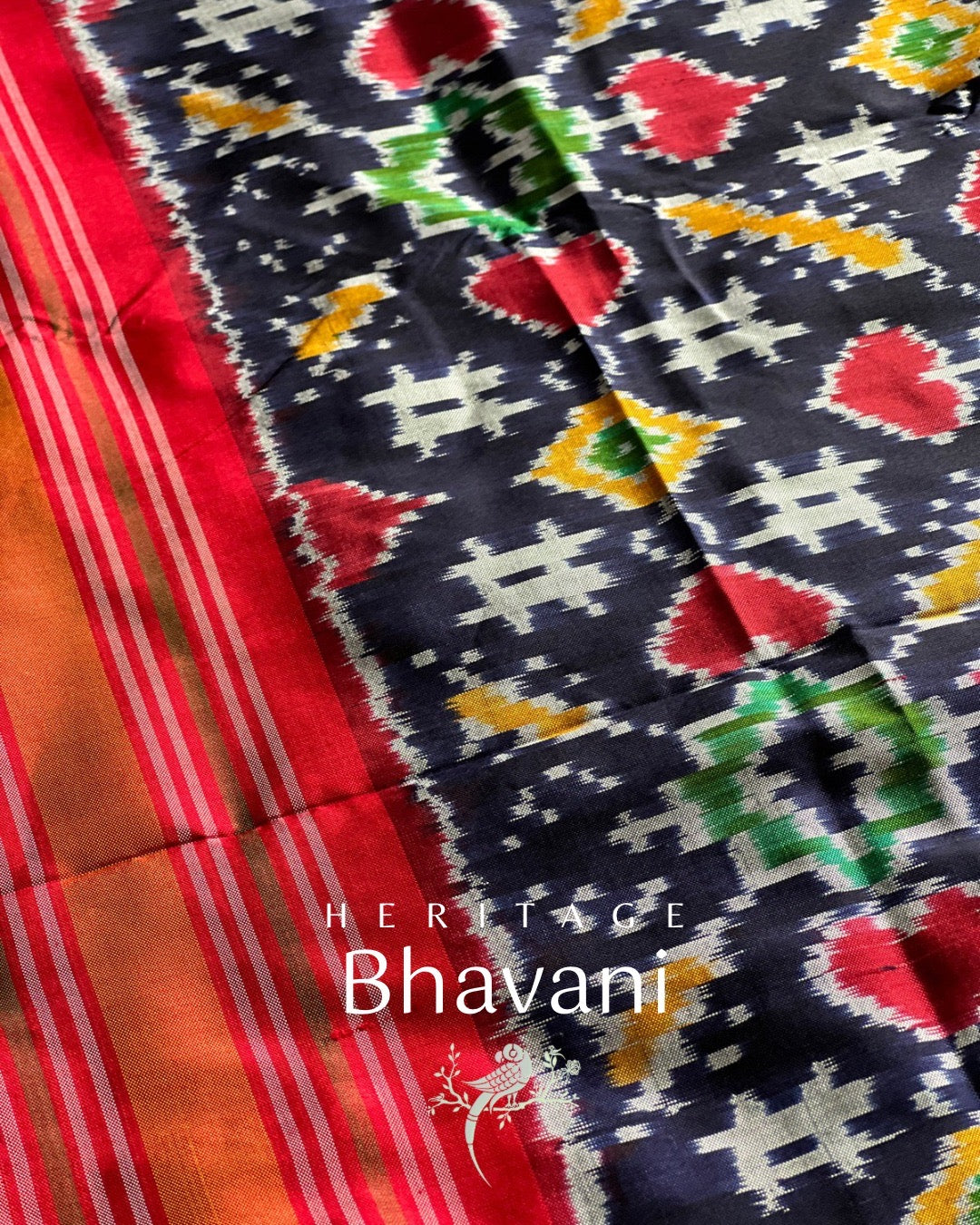 Bhavani Silk Pochampally Dupatta
