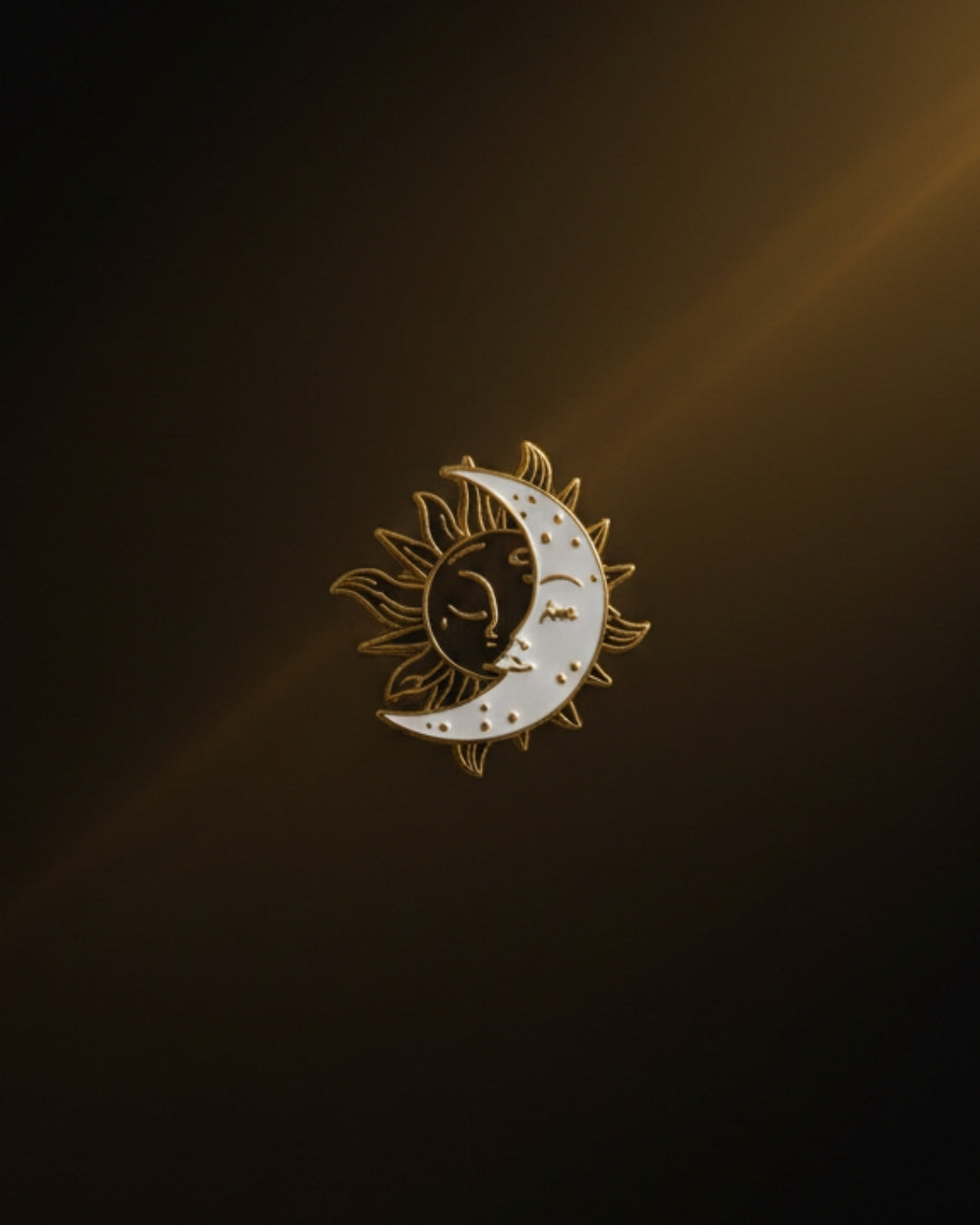 The Yin & Yang - Navagraha Enamel Pin - House of Amayra