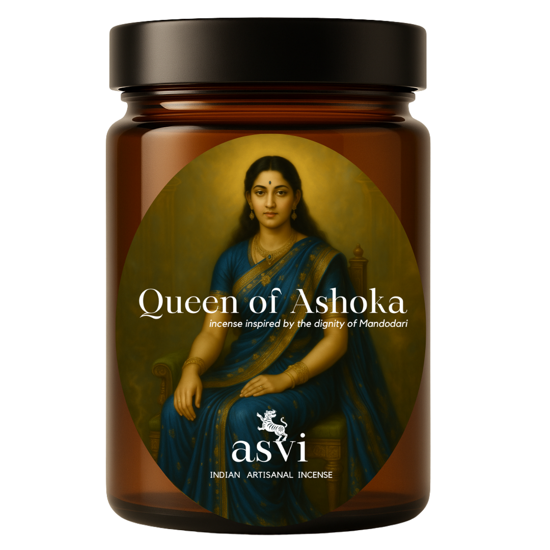 Mandodari - Women of Mythology Incense Cones - Asvi Incense - 30 cones - 100% Organic Essential Oils